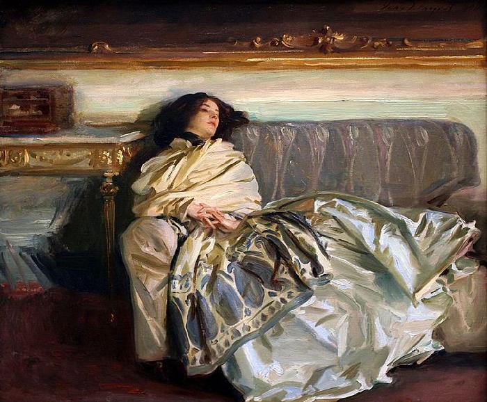 John Singer Sargent Repose Sweden oil painting art